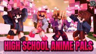 Thumbnail of the Minecraft Bedrock Marketplace product High School Anime Pals created by Giggle Block Studios.