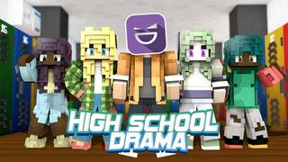 Thumbnail of the Minecraft Bedrock Marketplace product High School Drama created by Giggle Block Studios.