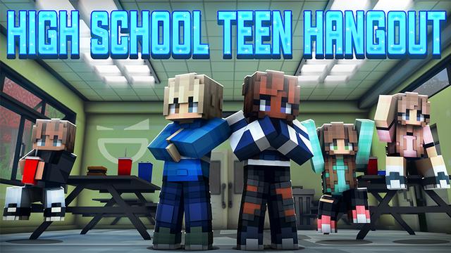 Thumbnail of the Minecraft Bedrock Marketplace product High School Teen Hangout created by Giggle Block Studios.