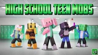 Thumbnail of the Minecraft Bedrock Marketplace product High School Teen Mobs created by Giggle Block Studios.