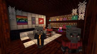 Screenshot of the Minecraft Bedrock Marketplace product Highlighter Texture Pack created by Giggle Block Studios.