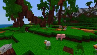 Screenshot of the Minecraft Bedrock Marketplace product Highlighter Texture Pack created by Giggle Block Studios.