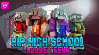 Thumbnail of the Minecraft Bedrock Marketplace product Hip High School Hoodie Teens created by Giggle Block Studios.