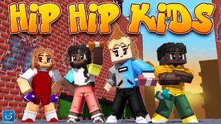Thumbnail of the Minecraft Bedrock Marketplace product Hip Hip Kids created by Giggle Block Studios.