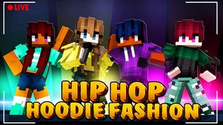 Thumbnail of the Minecraft Bedrock Marketplace product Hip Hop Hoodie Fashion created by Giggle Block Studios.