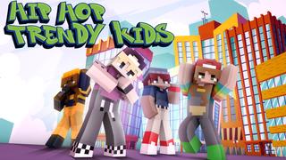 Thumbnail of the Minecraft Bedrock Marketplace product Hip Hop Trendy Kids created by Giggle Block Studios.