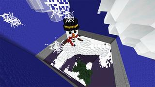 Screenshot of the Minecraft Bedrock Marketplace product Holiday Droppers created by Giggle Block Studios.