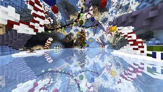 Screenshot of the Minecraft Bedrock Marketplace product Holiday Find Da Button created by Giggle Block Studios.