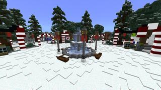 Screenshot of the Minecraft Bedrock Marketplace product Holiday Find Da Button created by Giggle Block Studios.
