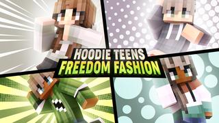 Thumbnail of the Minecraft Bedrock Marketplace product Hoodie Teens Freedom Fashion created by Giggle Block Studios.