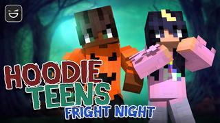 Thumbnail of the Minecraft Bedrock Marketplace product Hoodie Teens Fright Night created by Giggle Block Studios.