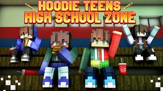 Thumbnail of the Minecraft Bedrock Marketplace product Hoodie Teens High School Zone created by Giggle Block Studios.
