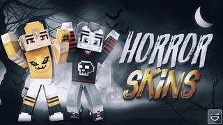 Thumbnail of the Minecraft Bedrock Marketplace product Horror Skins created by Giggle Block Studios.