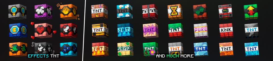 Panorama of the Minecraft Bedrock Marketplace product Humungous TNT created by Giggle Block Studios.