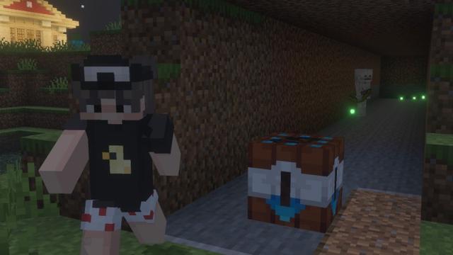 Screenshot of the Minecraft Bedrock Marketplace product Humungous TNT created by Giggle Block Studios.