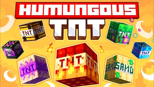 Thumbnail of the Minecraft Bedrock Marketplace product Humungous TNT created by Giggle Block Studios.