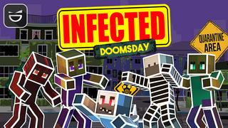 Thumbnail of the Minecraft Bedrock Marketplace product Infected Doomsday created by Giggle Block Studios.