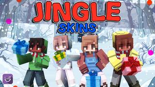 Thumbnail of the Minecraft Bedrock Marketplace product Jingle Skins created by Giggle Block Studios.