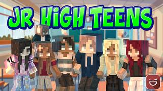 Thumbnail of the Minecraft Bedrock Marketplace product Jr High Teens created by Giggle Block Studios.