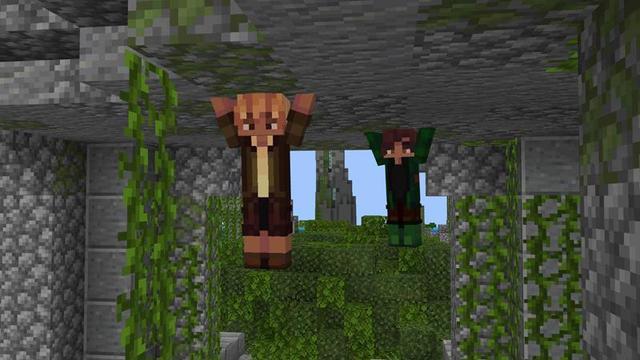 Screenshot of the Minecraft Bedrock Marketplace product Jungle Movement+ created by Giggle Block Studios.