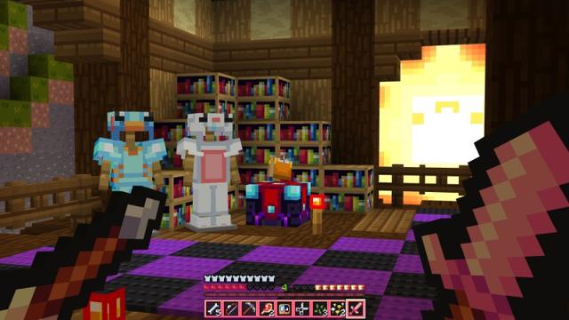 Screenshot of the Minecraft Bedrock Marketplace product Kawaii Anime created by Giggle Block Studios.