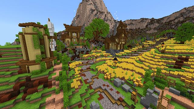 Screenshot of the Minecraft Bedrock Marketplace product Kawaii Anime created by Giggle Block Studios.