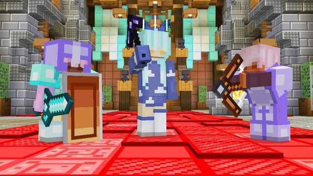 Screenshot of the Minecraft Bedrock Marketplace product Kawaii Bit Texture Pack created by Giggle Block Studios.