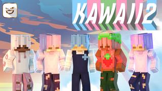 Thumbnail of the Minecraft Bedrock Marketplace product Kawaii 2 created by Giggle Block Studios.