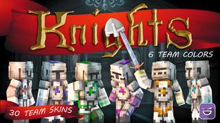 Thumbnail of the Minecraft Bedrock Marketplace product Knights created by Giggle Block Studios.