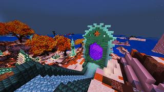 Screenshot of the Minecraft Bedrock Marketplace product Lost Island created by Giggle Block Studios.