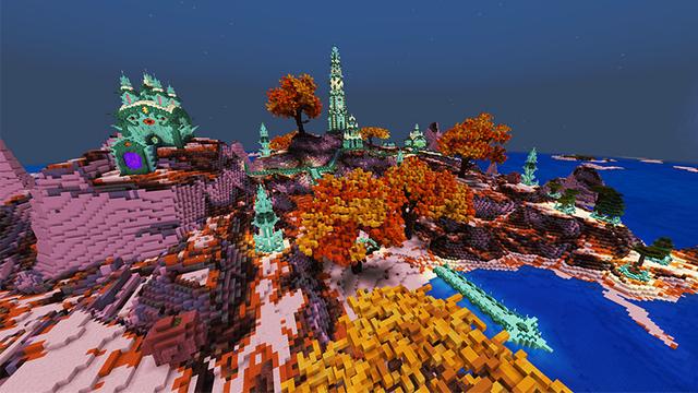 Screenshot of the Minecraft Bedrock Marketplace product Lost Island created by Giggle Block Studios.