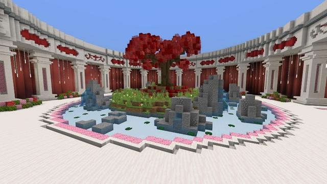 Screenshot of the Minecraft Bedrock Marketplace product Love Find Da Button created by Giggle Block Studios.