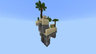 Screenshot of the Minecraft Bedrock Marketplace product Lucky Loot Mob Skyblock created by Giggle Block Studios.