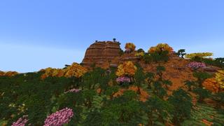 Screenshot of the Minecraft Bedrock Marketplace product Lush Island created by Giggle Block Studios.