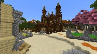 Screenshot of the Minecraft Bedrock Marketplace product Lush Island created by Giggle Block Studios.