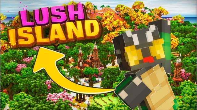 Thumbnail of the Minecraft Bedrock Marketplace product Lush Island created by Giggle Block Studios.