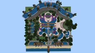 Screenshot of the Minecraft Bedrock Marketplace product Luxury Parkour Island created by Giggle Block Studios.