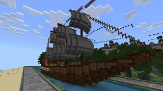 Screenshot of the Minecraft Bedrock Marketplace product Luxury Parkour Island created by Giggle Block Studios.