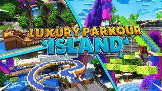 Thumbnail of the Minecraft Bedrock Marketplace product Luxury Parkour Island created by Giggle Block Studios.
