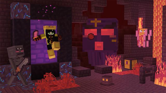 Screenshot of the Minecraft Bedrock Marketplace product Magic Meadow created by Giggle Block Studios.