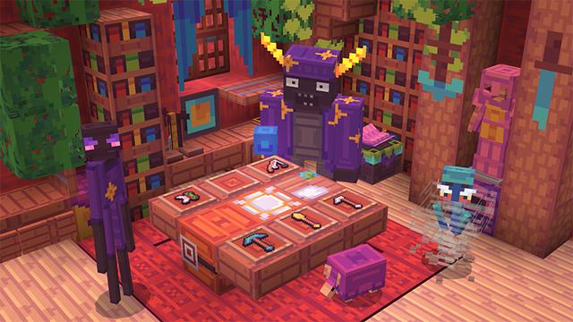 Screenshot of the Minecraft Bedrock Marketplace product Magic Meadow created by Giggle Block Studios.