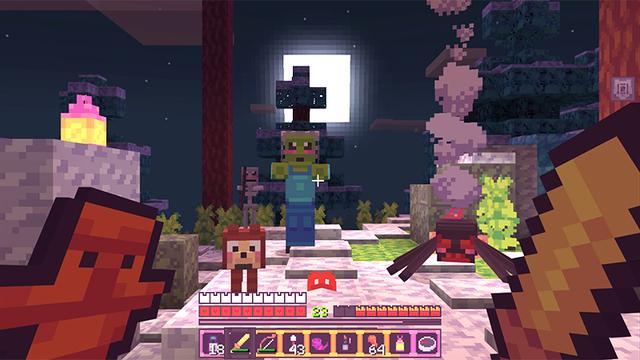 Screenshot of the Minecraft Bedrock Marketplace product Magic Meadow created by Giggle Block Studios.
