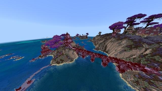 Screenshot of the Minecraft Bedrock Marketplace product Magical Berry Forest created by Giggle Block Studios.