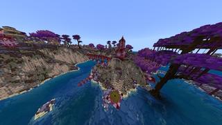 Screenshot of the Minecraft Bedrock Marketplace product Magical Berry Forest created by Giggle Block Studios.