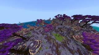 Screenshot of the Minecraft Bedrock Marketplace product Magical Berry Forest created by Giggle Block Studios.