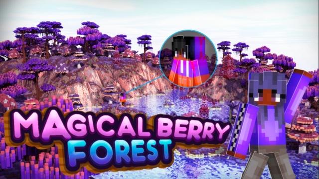 Thumbnail of the Minecraft Bedrock Marketplace product Magical Berry Forest created by Giggle Block Studios.