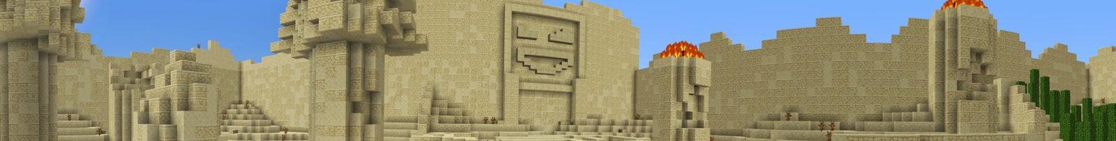 Panorama of the Minecraft Bedrock Marketplace product Maze Puzzle Parkour created by Giggle Block Studios.