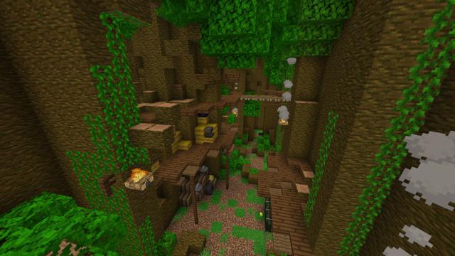 Screenshot of the Minecraft Bedrock Marketplace product Maze Puzzle Parkour created by Giggle Block Studios.