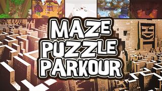 Thumbnail of the Minecraft Bedrock Marketplace product Labyrinth Puzzle Parkour created by Giggle Block Studios.