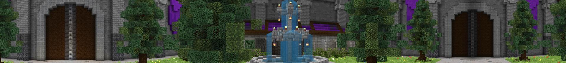 Panorama of the Minecraft Bedrock Marketplace product Medieval Find the Button created by Giggle Block Studios.